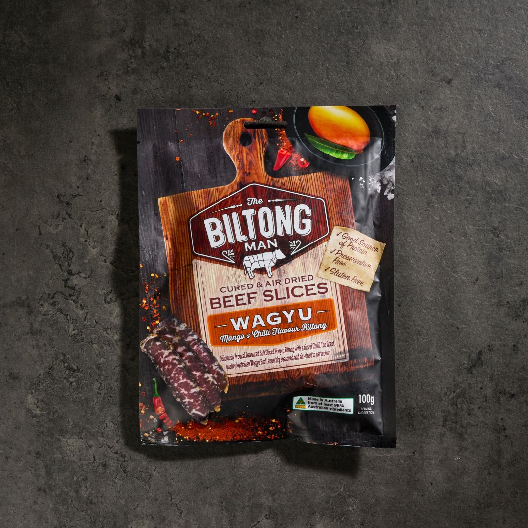 Mango & Chilli Wagyu Biltong 100g