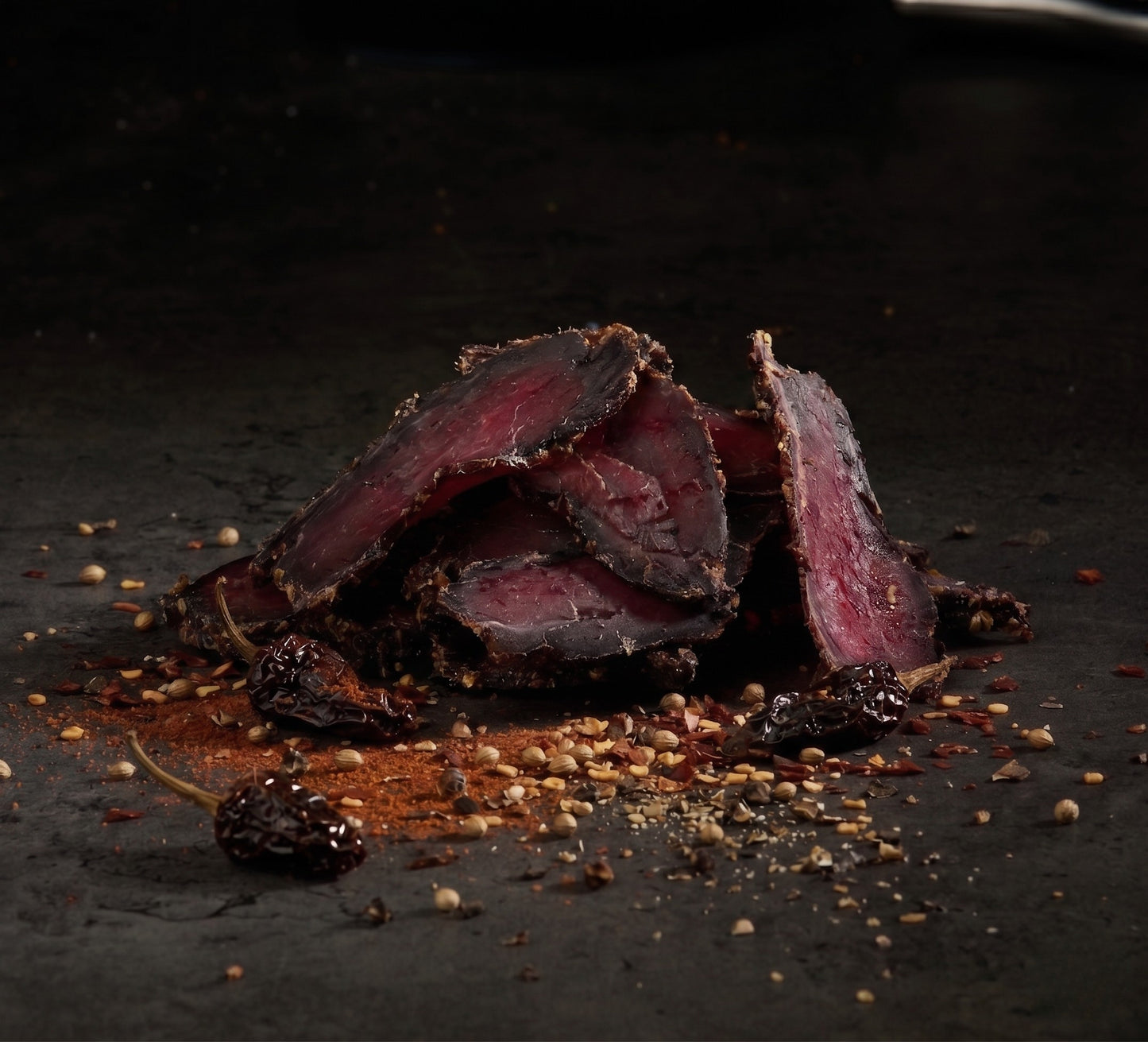 Spicy Chipotle Beef Biltong - Bulk - 500g